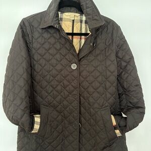 Burberry Quilted Black Jacket